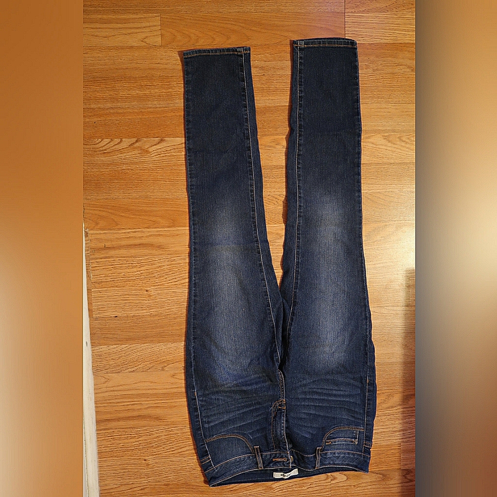 Dark blue jeans